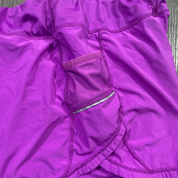 ATHLETA Purple Athletic Shorts - Picture 4 of 6
